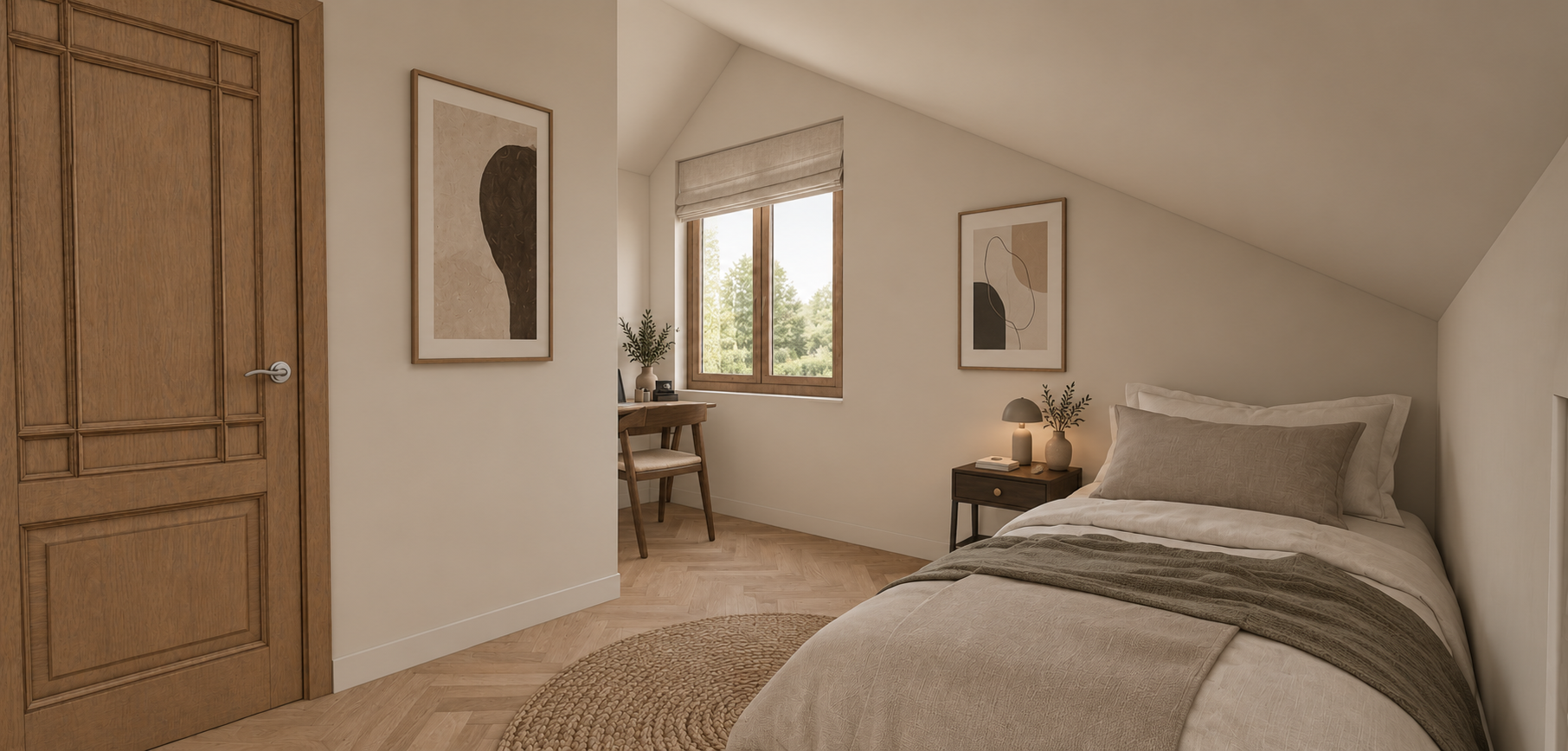 Van een onlogisch ingedeelde woning met een kleine entree naar een sfeervol thuis met een royale hal en directe toegang tot de badkamer en bovenverdieping. – foto 12