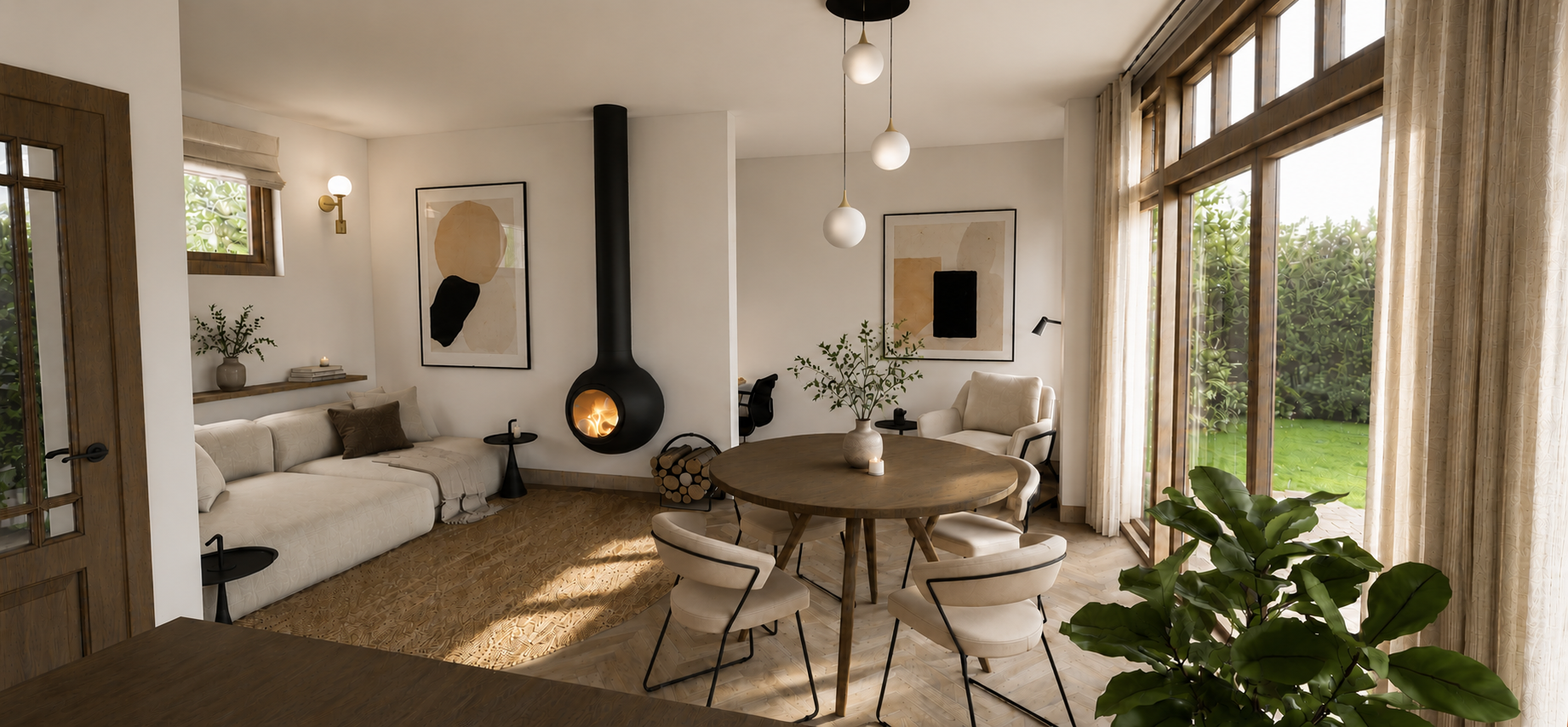 Van een onlogisch ingedeelde woning met een kleine entree naar een sfeervol thuis met een royale hal en directe toegang tot de badkamer en bovenverdieping.